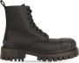 Balenciaga Strike leather boots Black - Thumbnail 1