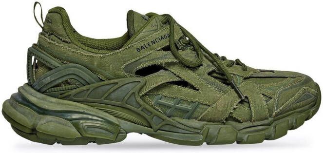 Balenciaga Track cut-out sneakers Green