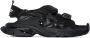 Balenciaga Track flat sandals Black - Thumbnail 1
