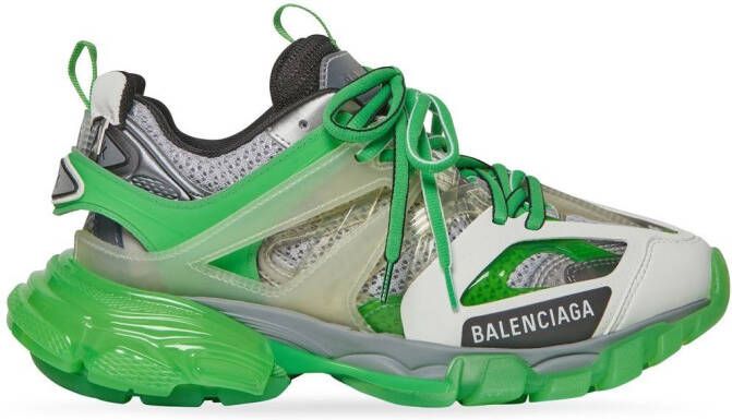 Balenciaga Track panelled sneakers Green