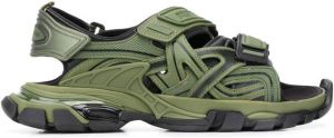 Balenciaga Track sandals Green