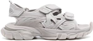 Balenciaga Track touch-strap sandals Grey