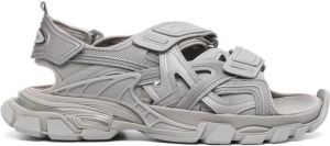 Balenciaga Track touch-strap sandals Grey