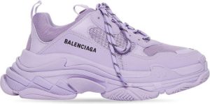 Balenciaga Triple S low-top sneakers 5410 -LILAC BLACK