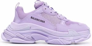 Balenciaga Triple S low-top sneakers Purple