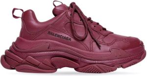 Balenciaga Triple S low-top sneakers Red