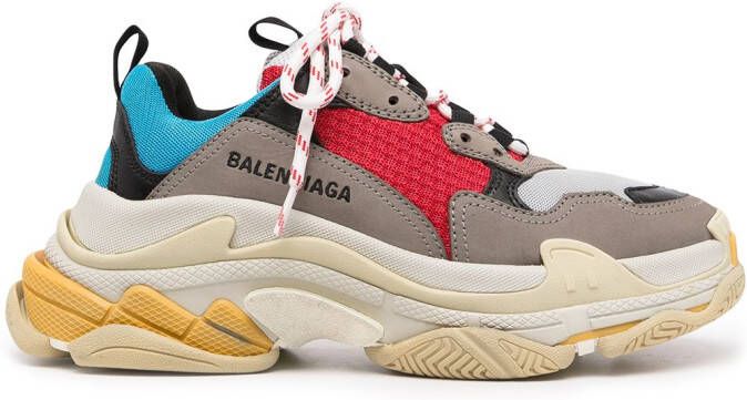 Balenciaga Triple S multi-panel sneakers Blue