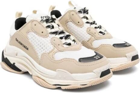 Balenciaga Triple S panelled sneakers White