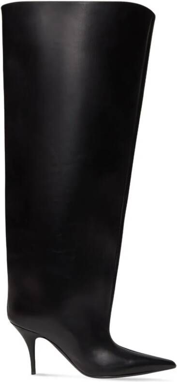 Balenciaga Waders 90mm knee-high boots Black