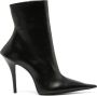 Balenciaga Witch 110mm leather boots Black - Thumbnail 1