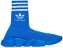 Balenciaga x adidas Speed high-top sneakers Blue - Thumbnail 1