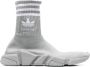 Balenciaga x Adidas Speed sock-style sneakers Grey - Thumbnail 1