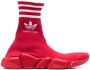 Balenciaga x Adidas Speed sock-style sneakers Red - Thumbnail 1