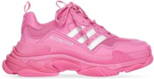 Balenciaga x adidas Triple S sneakers Pink