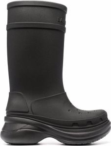 Balenciaga x Crocs chunky rain boots Black