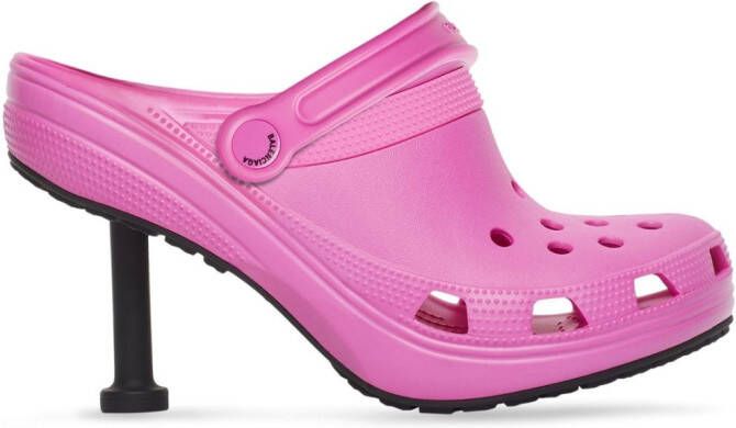 Balenciaga x Crocs Madame 80mm pumps Pink