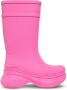 Balenciaga x Crocs logo-embossed boots Pink - Thumbnail 1