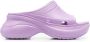 Balenciaga x Crocs Pool Crocs platform sandals Purple - Thumbnail 1