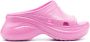 Balenciaga x Crocs Pool platform sandals Pink - Thumbnail 1