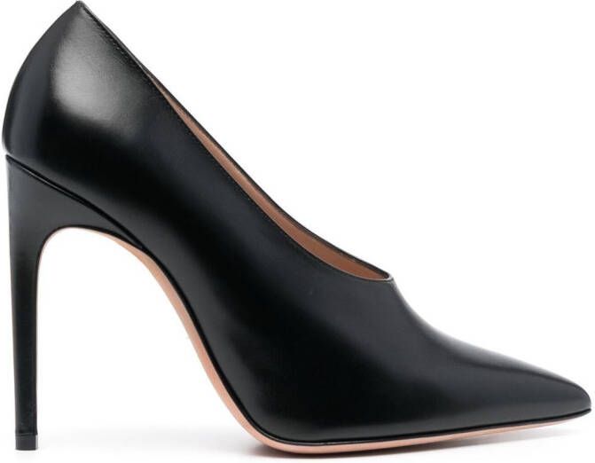 Bally 110mm heeled leather pumps Black