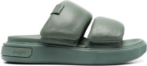 Bally 45mm touch-strap open-toe slides Green