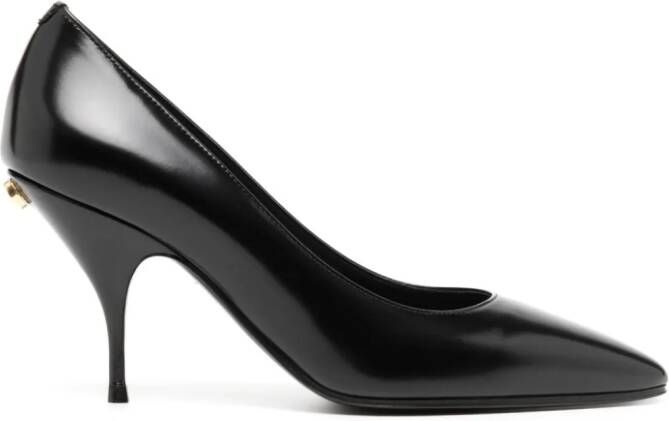 Bally 60mm leather pumps Black