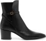 Bally 70mm leather ankle boots Black - Thumbnail 1