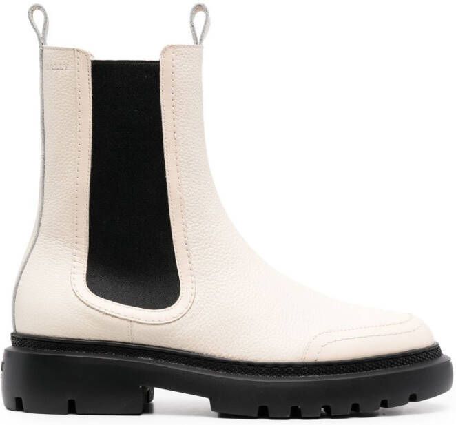 Bally ankle-length leather boots Neutrals