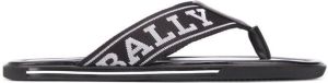 Bally Border flip flops Black