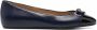 Bally bow-detail leather ballerina shoes Blue - Thumbnail 1