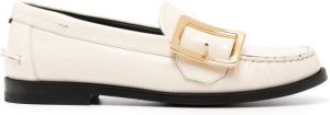 Bally buckle-detail loafers White