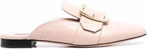 Bally buckle-fastening slip-on mules Pink