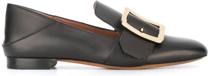 Bally buckle-detail loafers Black