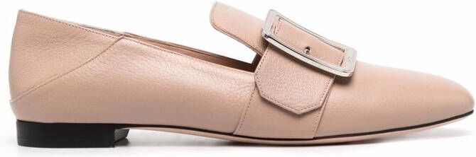 Bally buckled leather loafers Neutrals