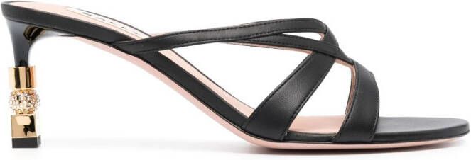 Bally Carolyn leather sandals Black