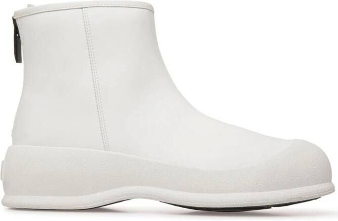Bally Carsey zip-fastening boots White