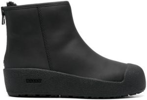 Bally chunky leather boots Black