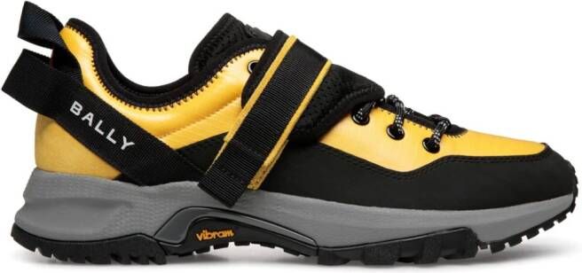 Bally colour-block low-top sneakers Yellow