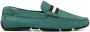 Bally crossover strap detail loafers Green - Thumbnail 1