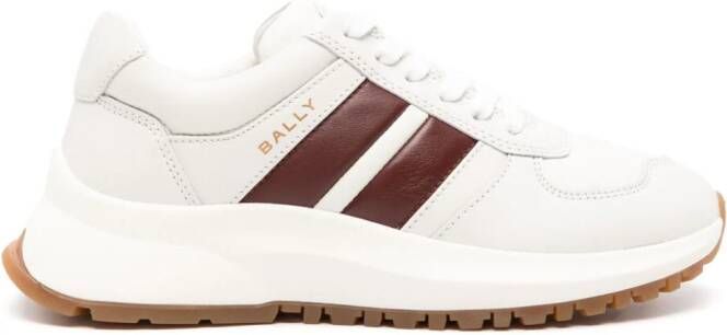 Bally Darsyl striped leather sneakers White