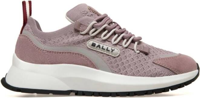 Bally Daryel mesh-panel sneakers Pink