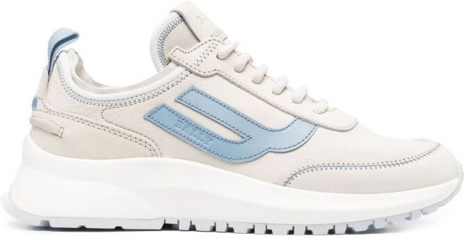 Bally Darys lace-up leather sneakers Neutrals