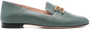 Bally Ellah leather loafers Green
