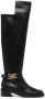 Bally Eloire leather long boots Black - Thumbnail 1