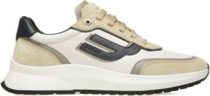 Bally embossed-logo sneakers FOSSIL SASSO WHT