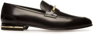 Bally Genos leather loafers Black