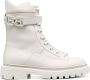 Bally Gioele leather ankle boots White - Thumbnail 1