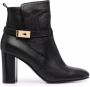 Bally high-heel leather boots Black - Thumbnail 1