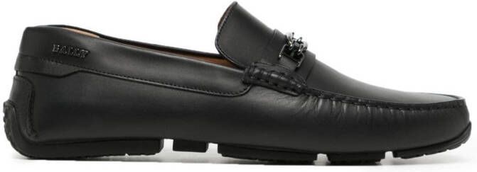 Bally horsebit-detail leather loafers Black
