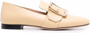 Bally Janelle leather loafers Yellow
